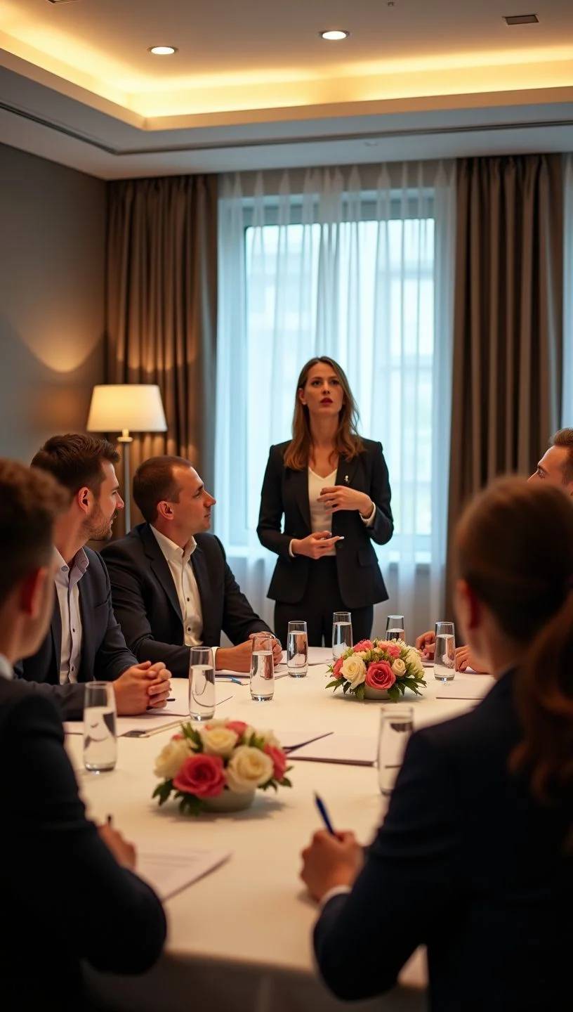 Modern geometric design